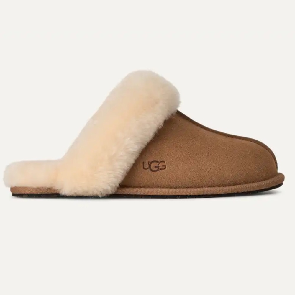 UGG Scuffette 2 Chesnut Slip On Slippers Women’s Size 10